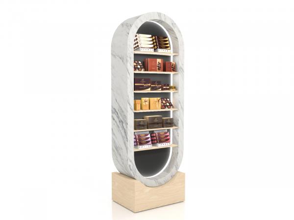 MOD-1397 Custom Capsule Shelf Tower -- View 1